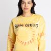 Womens All Over Printed Sweatshirt