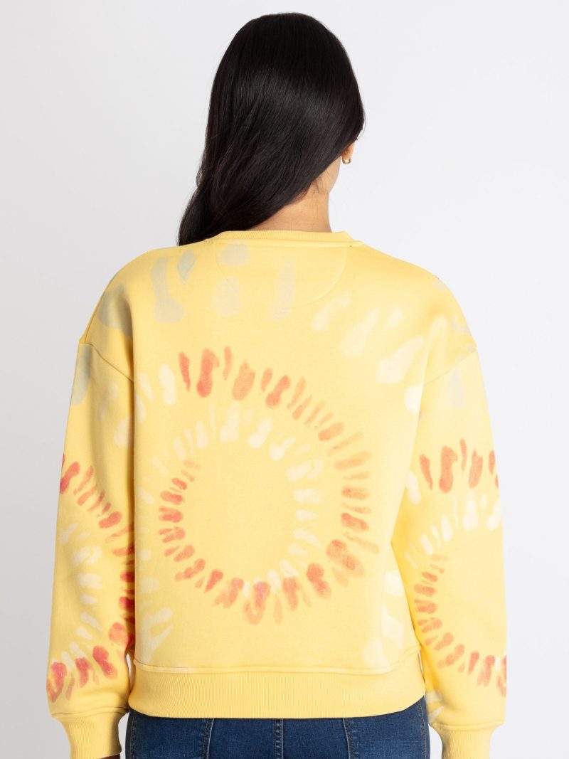 Womens All Over Printed Sweatshirt