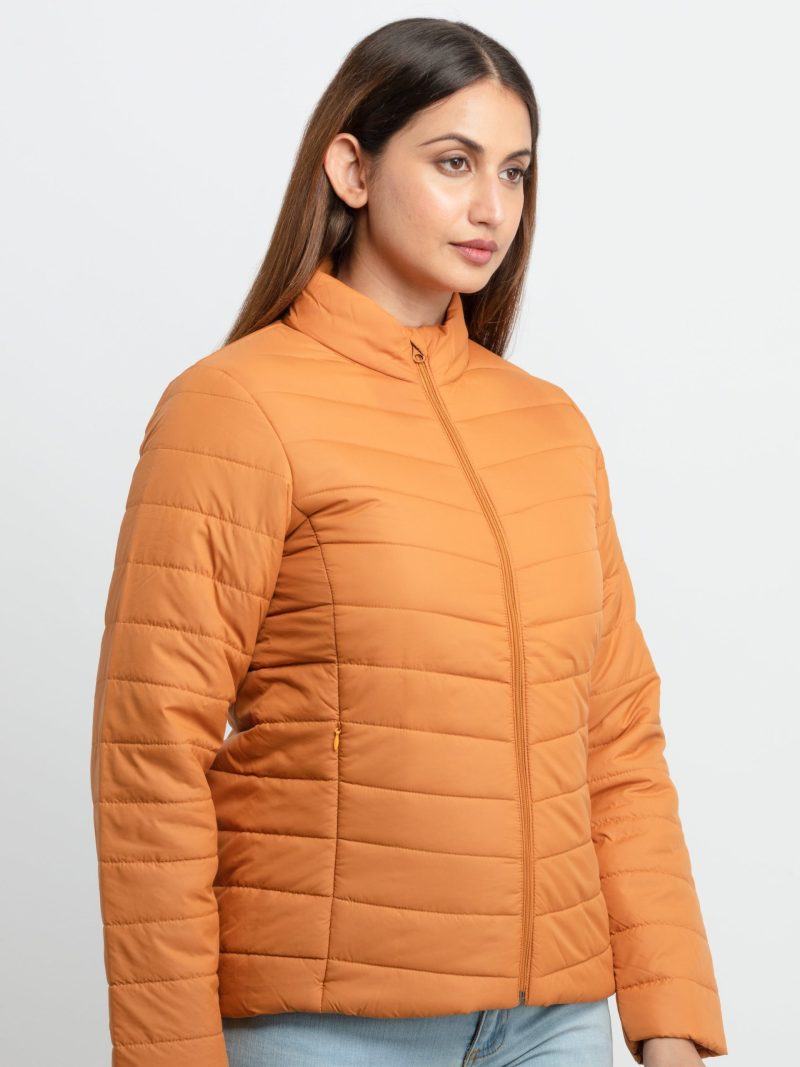 Status Quo Womens Quilted High Neck Jacket