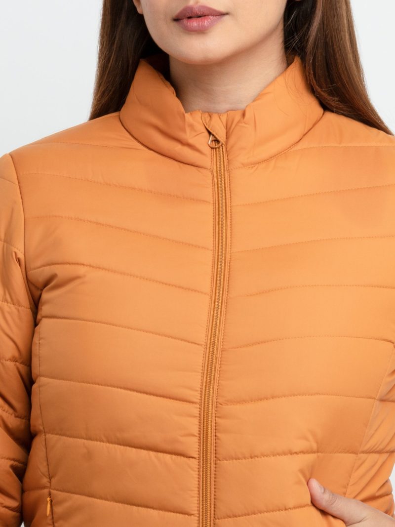 Status Quo Womens Quilted High Neck Jacket