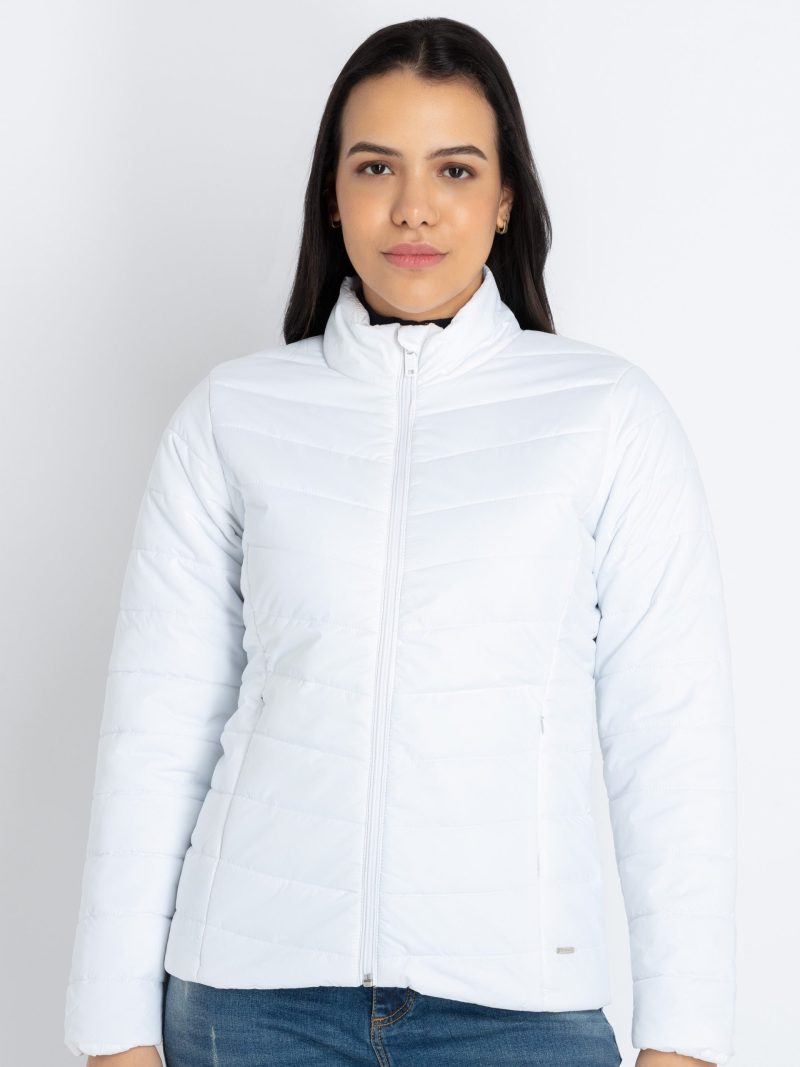 Status Quo Womens Quilted High Neck Jacket