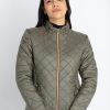 Status Quo Womens Quilted High Neck Jacket