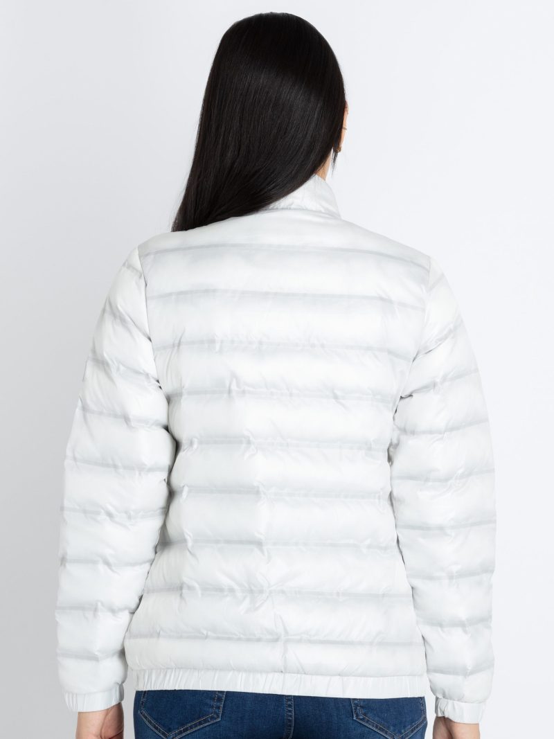 Status Quo Womens Quilted High Neck Puffer Jacket