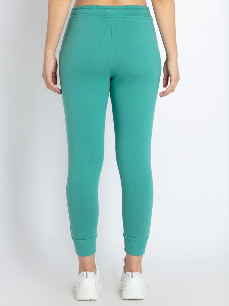 Womens Solid Regular Fit Joggers