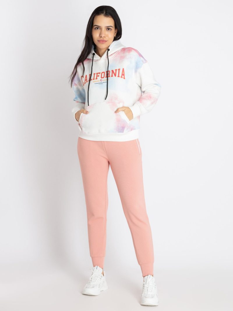 Womens Popcorn Textured Joggers