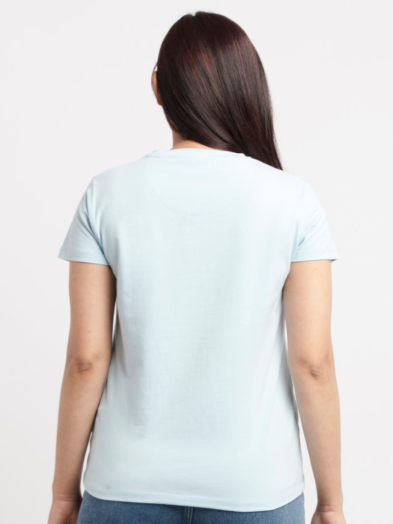 Status Quo Women Printed Round Neck T-Shirt