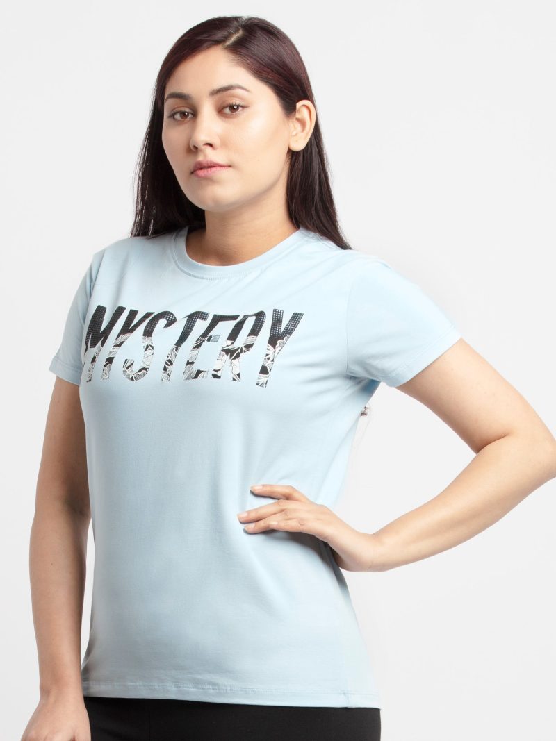 Status Quo Women Printed Round Neck T-Shirt