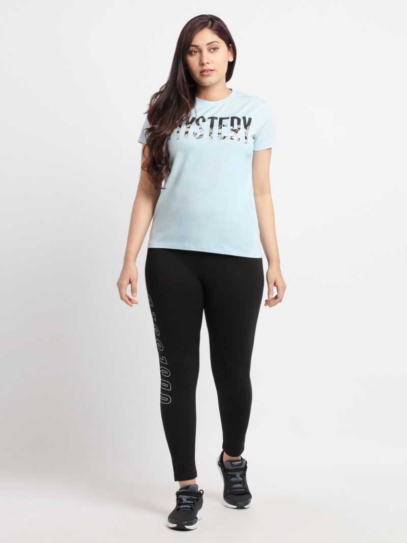 Status Quo Women Printed Round Neck T-Shirt