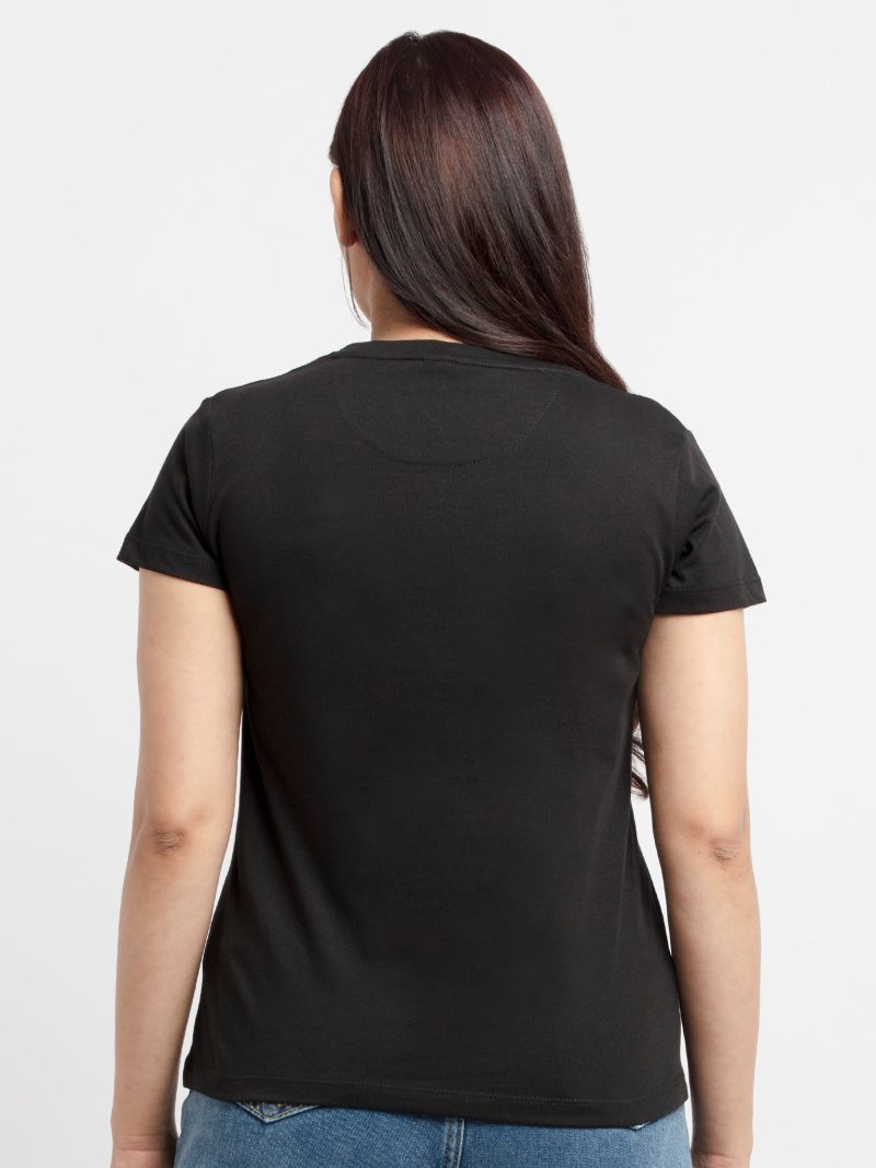 Status Quo Women Printed Round Neck T-Shirt