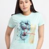 Status Quo Women Printed Round Neck T-Shirt