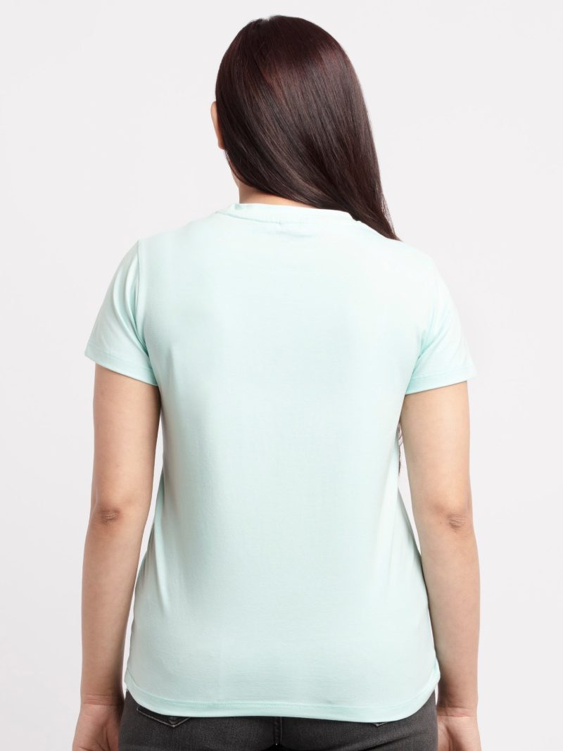 Status Quo Women Printed Round Neck T-Shirt