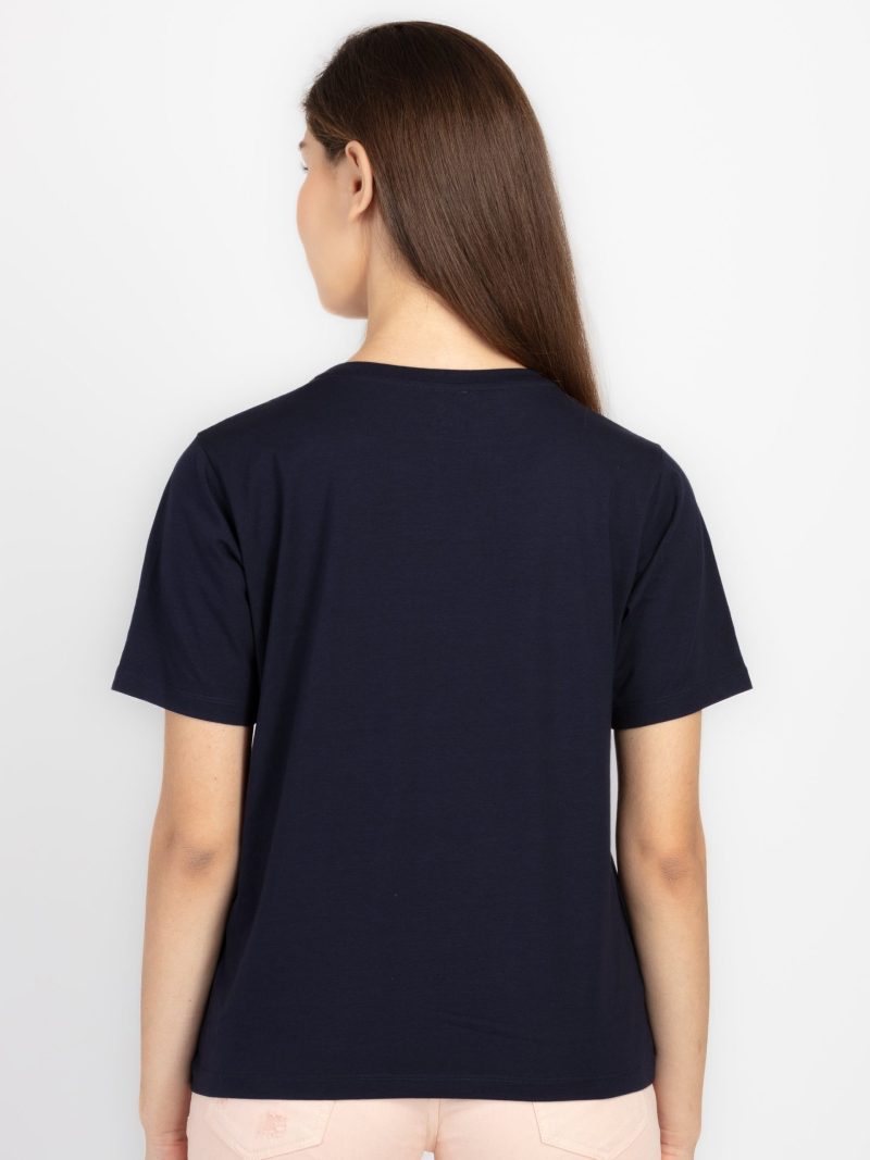 Status Quo Womens Printed Round Neck T-Shirt