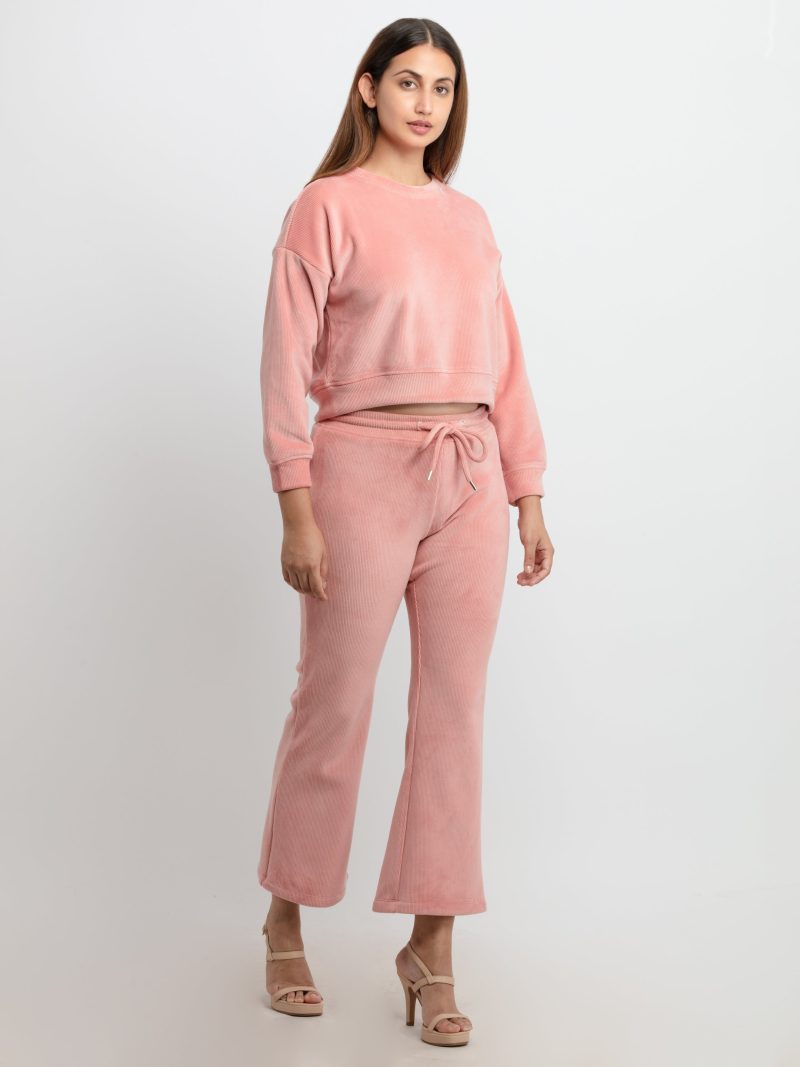 Womens Solid Tracksuit