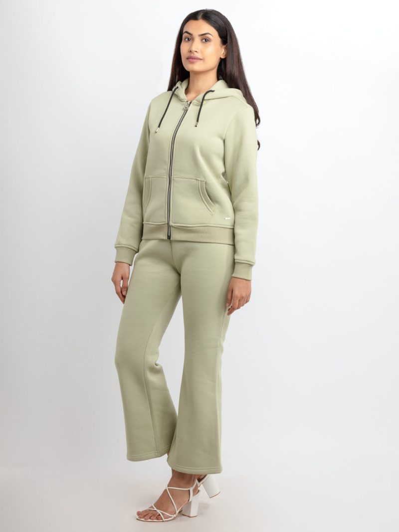 Status Quo Womens Solid Zipper Tracksuit
