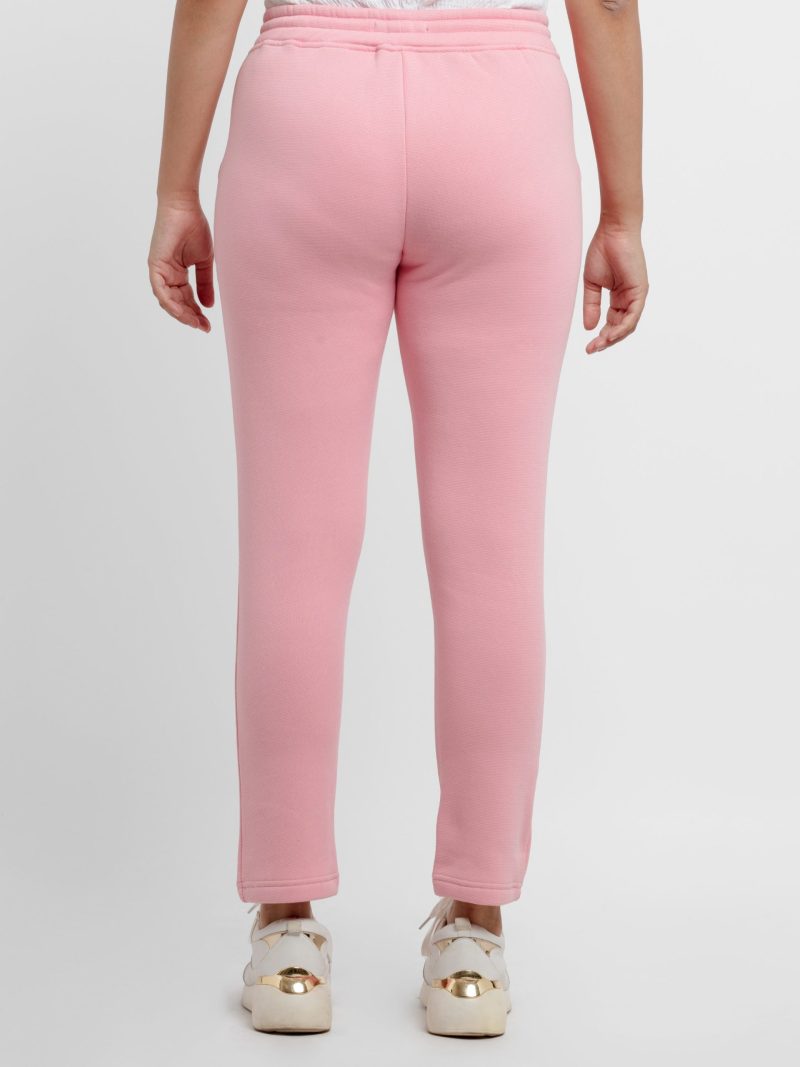 Womens Solid Regular Fit Trackpants