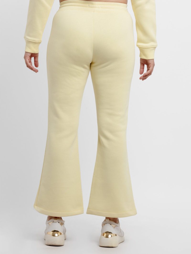 Womens Solid Regular Fit Trackpants