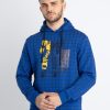 Mens All Over Printed Hooded Sweatshirt