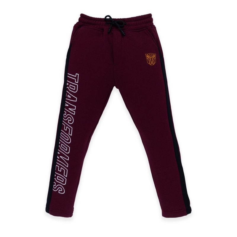 Status Quo Boys Transformers Printed Track Pants