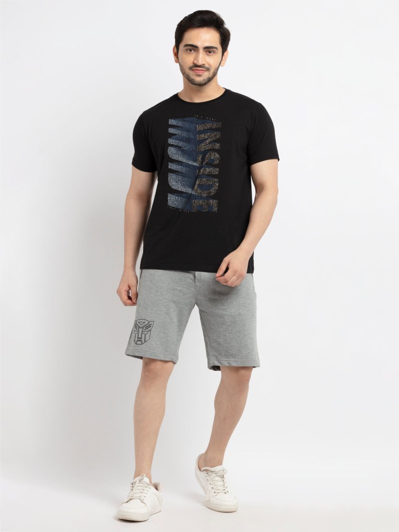 Status Quo Mens Transformers Printed Shorts