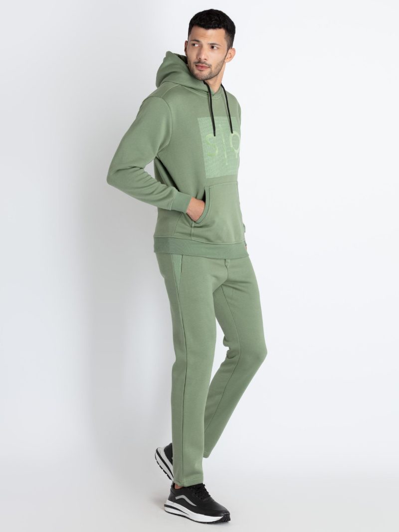 Mens Printed Hooded Tracksuit