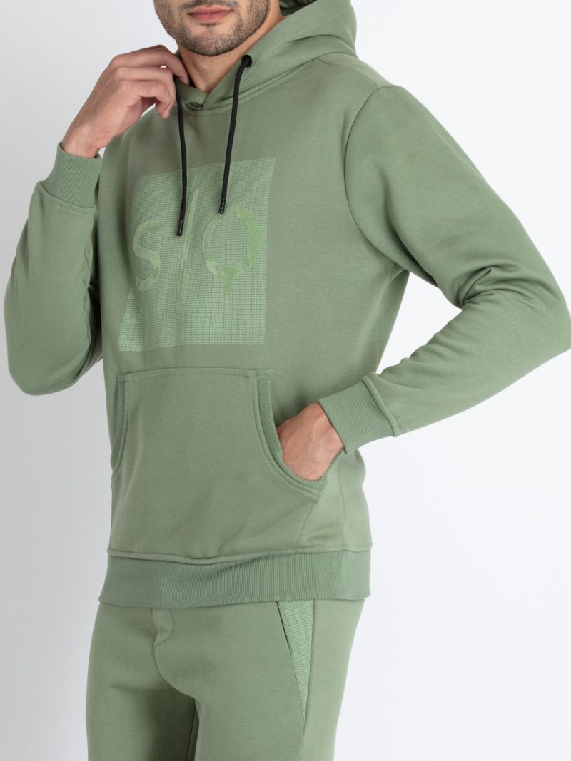 Mens Printed Hooded Tracksuit