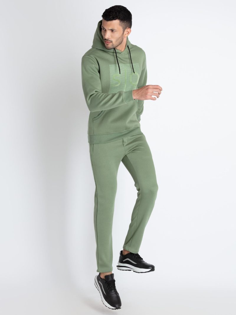 Mens Printed Hooded Tracksuit