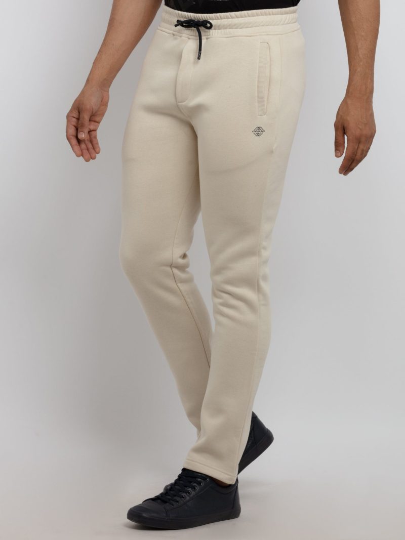 Mens Solid Regular Fit Track Pants