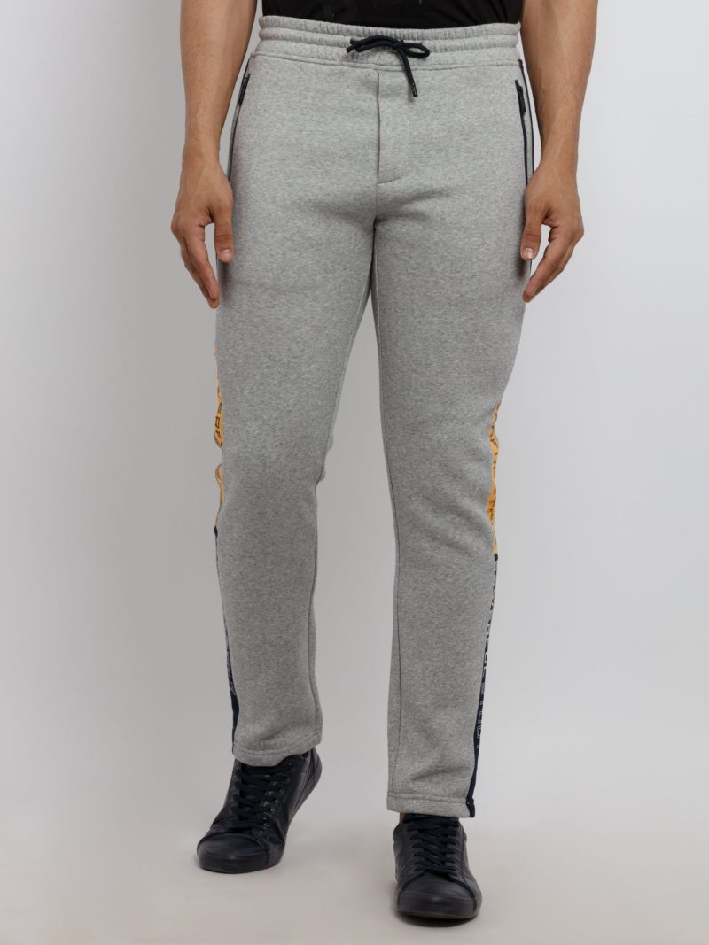 Mens Printed Regular Fit Trackpants