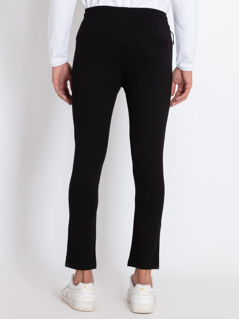 Mens Solid Regular Fit Track Pants