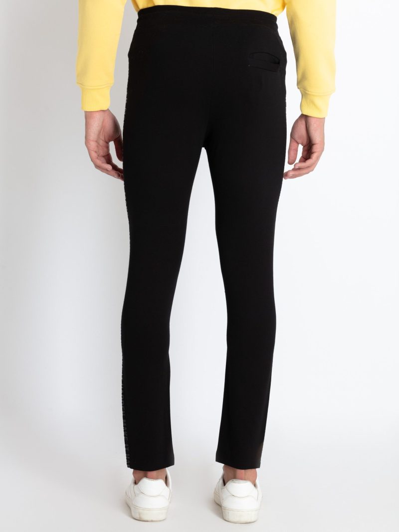 Mens Solid Regular Fit Track Pants