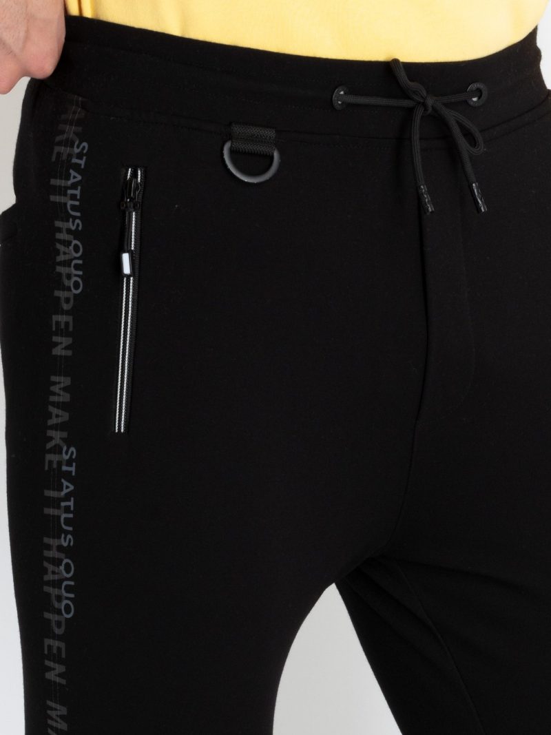 Mens Solid Regular Fit Track Pants