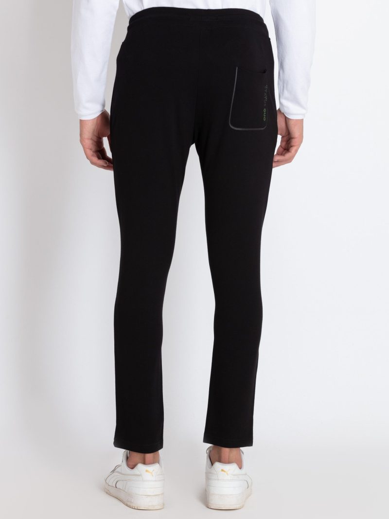 Mens Solid Regular Fit Track Pants