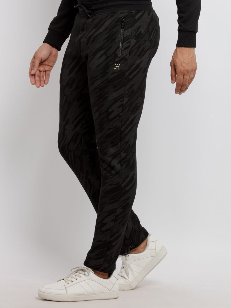 Mens Printed Regular Fit Trackpant