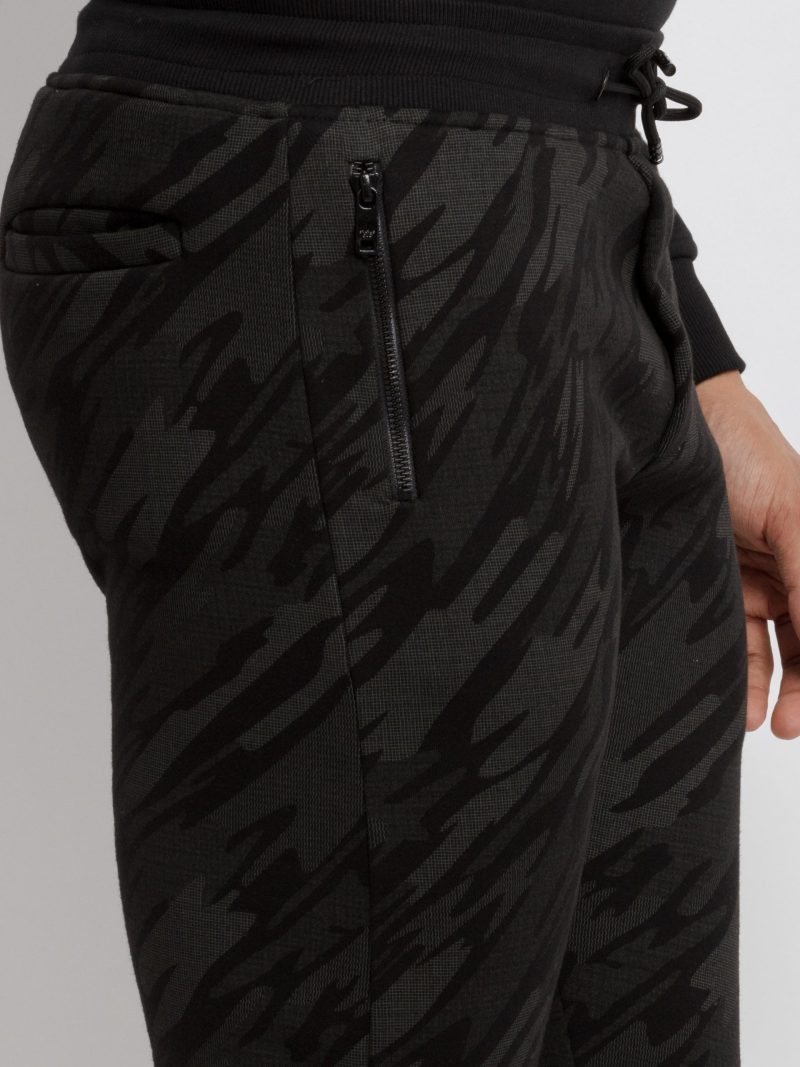 Mens Printed Regular Fit Trackpant