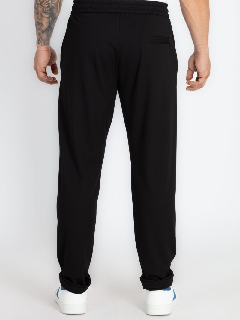 Status Quo Mens Solid Regular Fit Track Pants