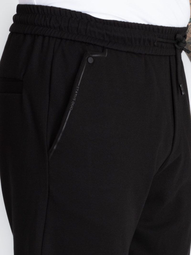 Status Quo Mens Solid Regular Fit Track Pants