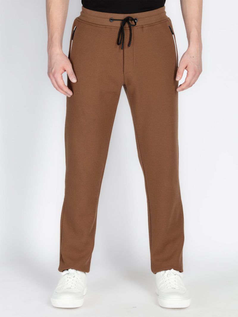 Mens Solid Regular Fit Track Pants