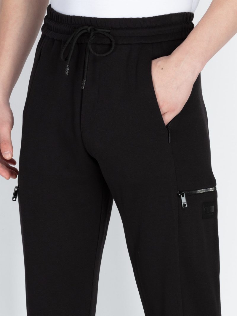 Mens Cut & Sew Regular Fit Track Pants