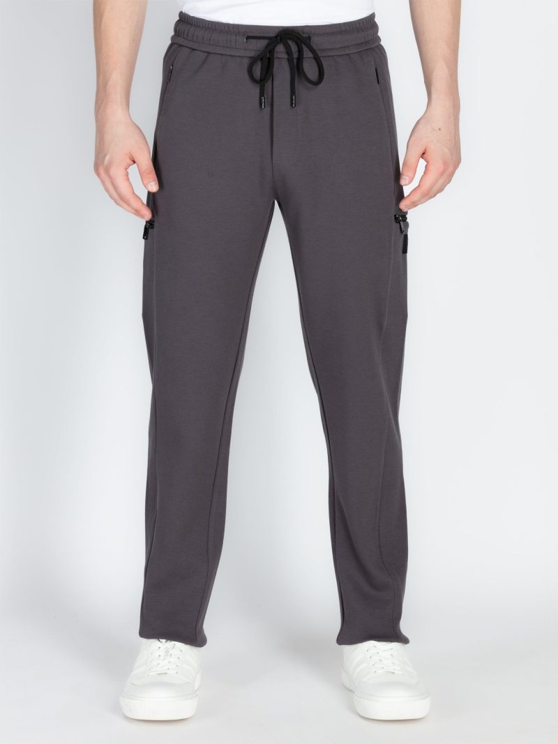 Mens Cut & Sew Regular Fit Track Pants
