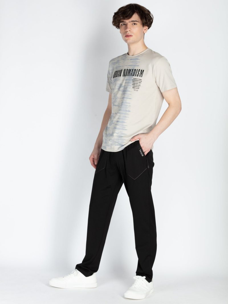 Mens Cut & Sew Track Pants