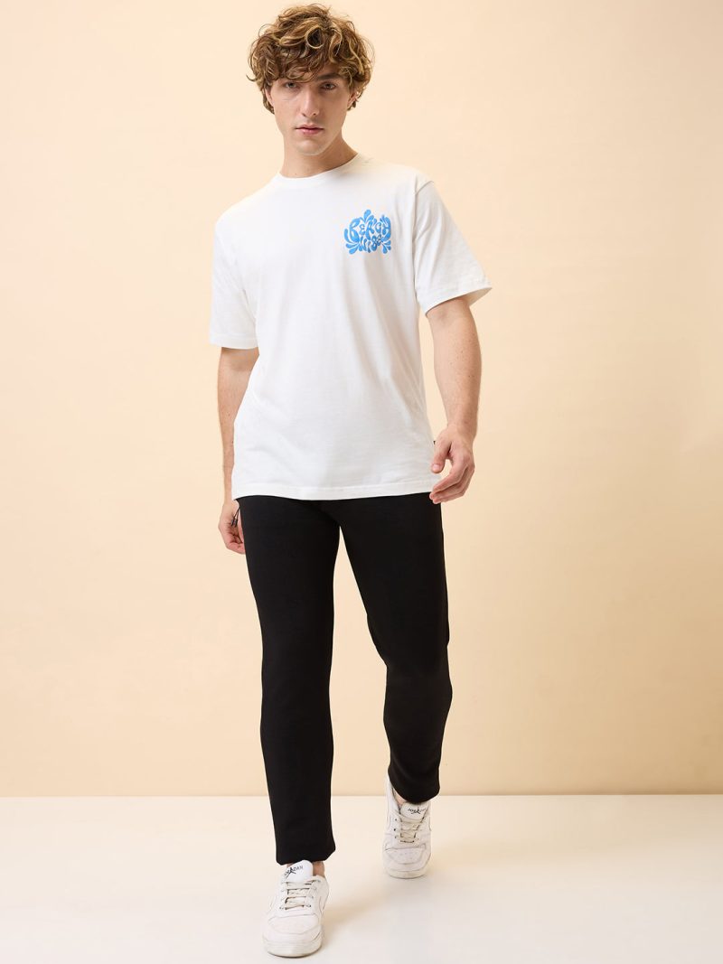 Status Quo Men'S Solid Regular Fit Track Pant With 3 Pockets