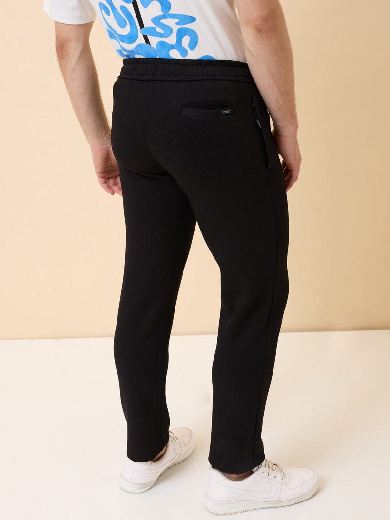 Status Quo Men'S Solid Regular Fit Track Pant With 3 Pockets