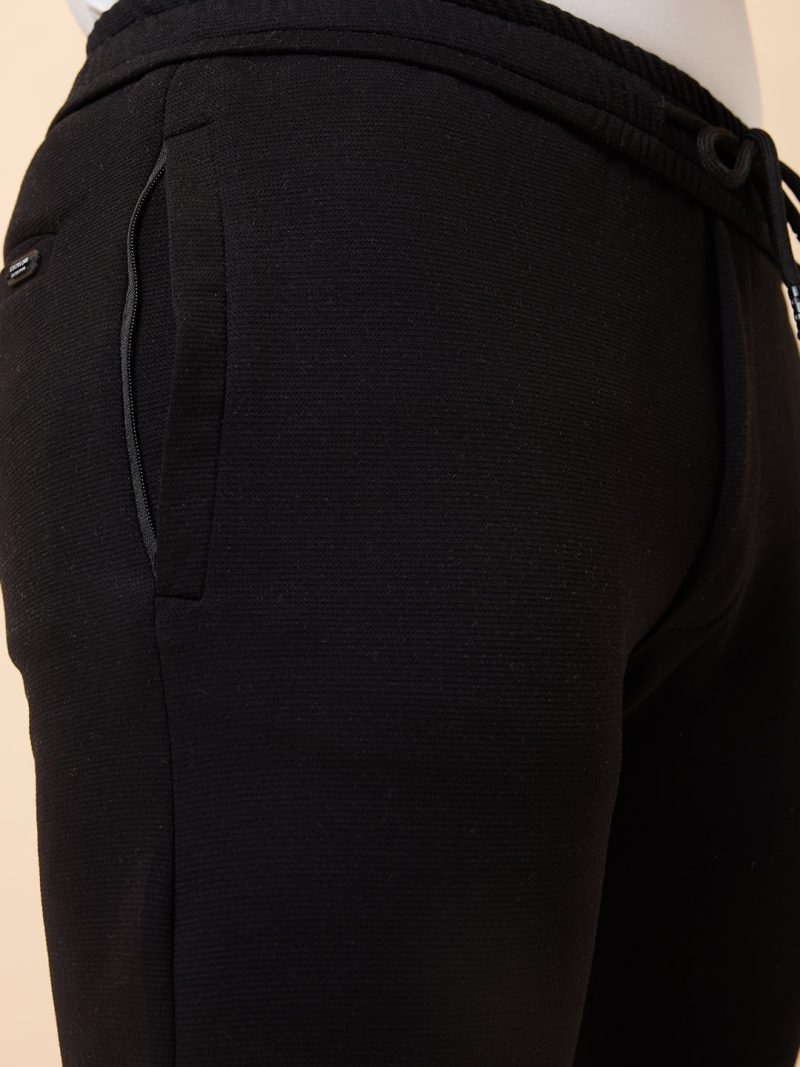 Status Quo Men'S Solid Regular Fit Track Pant With 3 Pockets