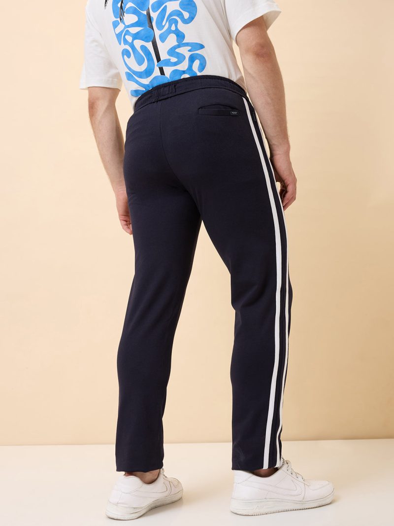 Status Quo Men'S Solid Regular Fit Track Pant With 3 Pockets