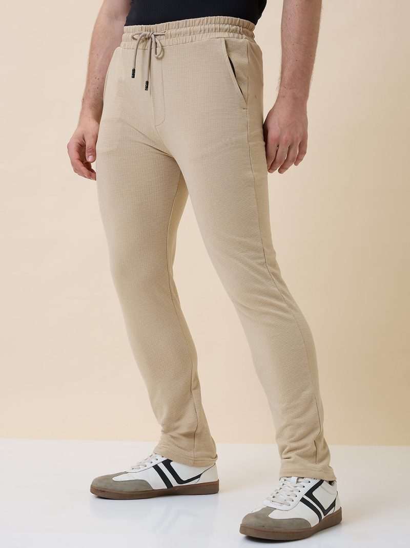 Status Quo Men'S Solid Regular Fit Track Pant With Drawstring