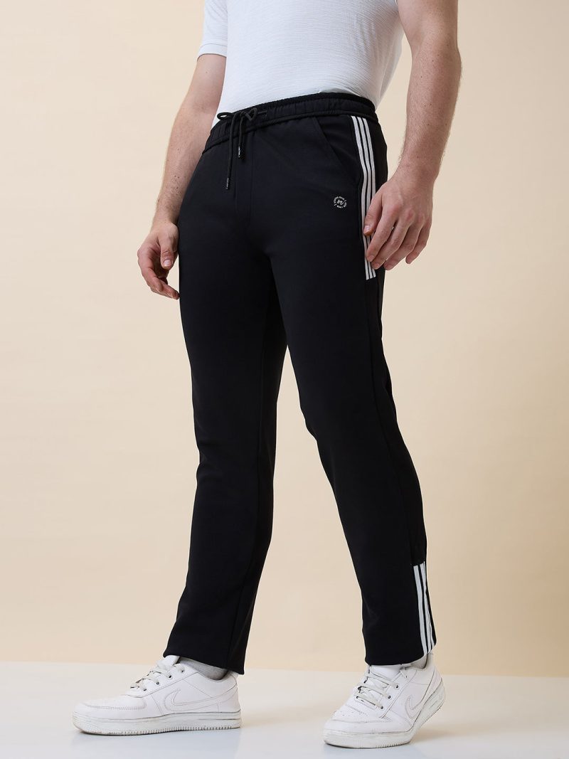 Status Quo Men'S Solid Regular Fit Track Pant With Drawstring