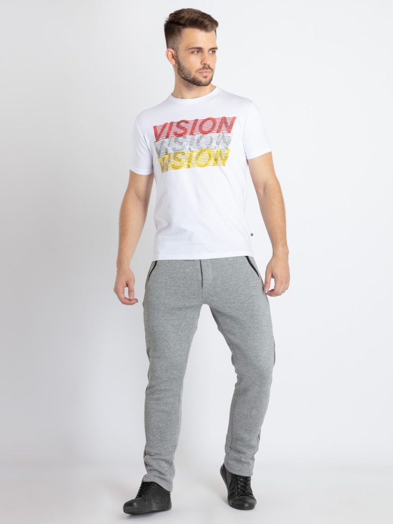 Mens Solid Regular Fit Track Pants