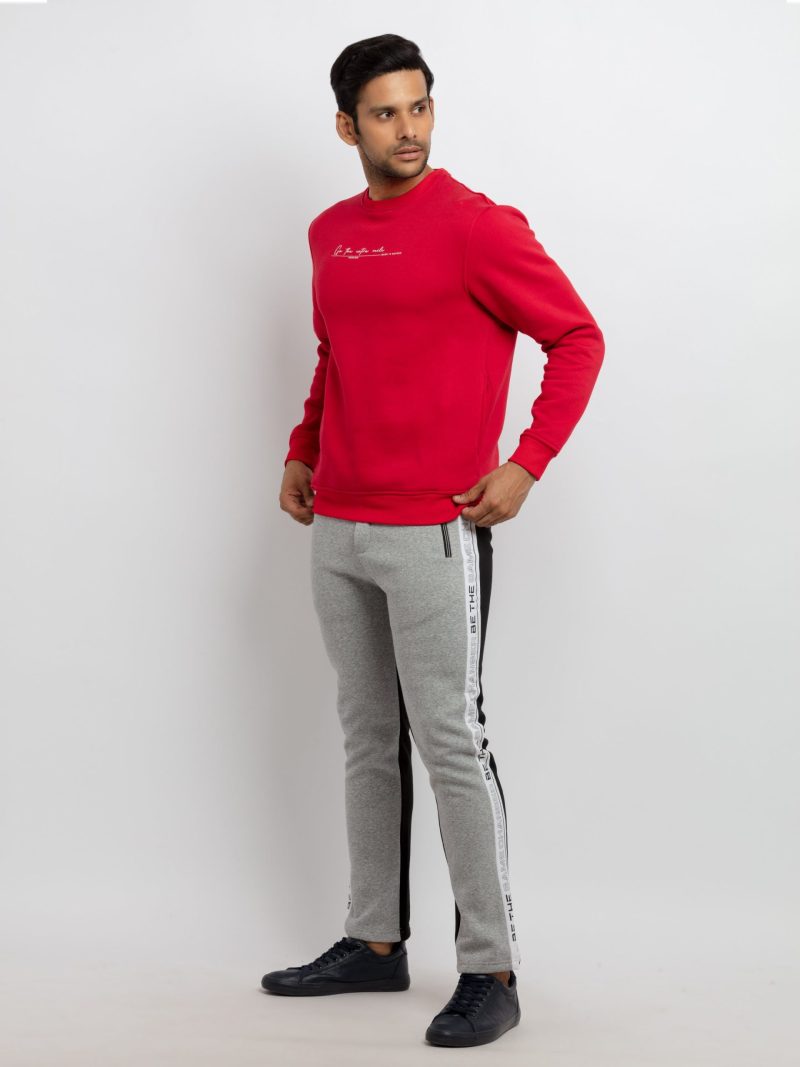 Mens Printed Regular Fit Trackpants