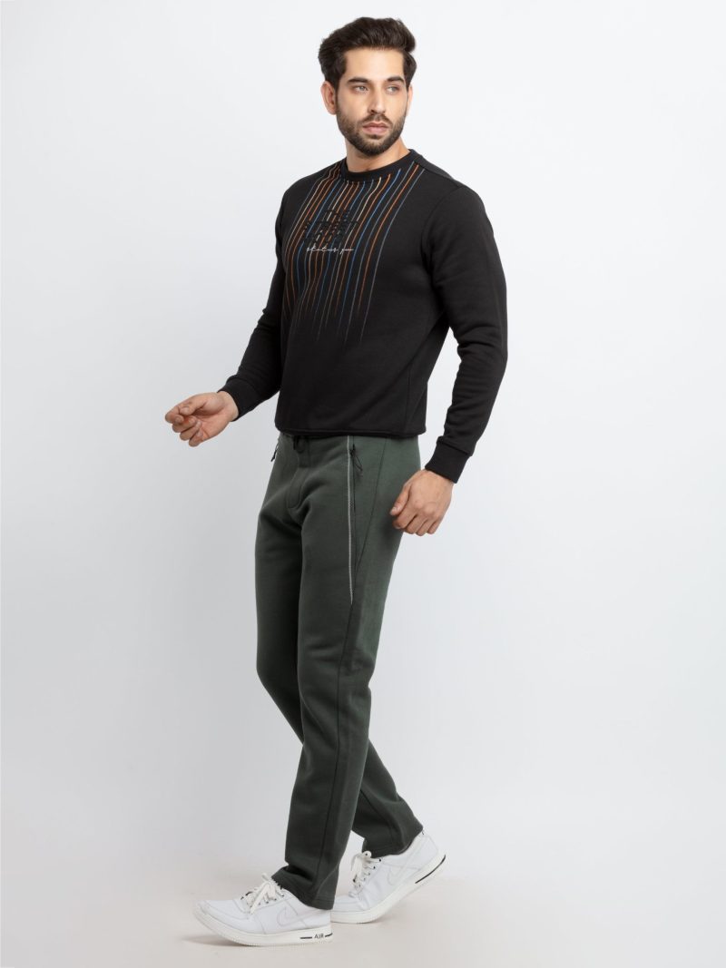 Mens Printed Regular Fit Trackpants