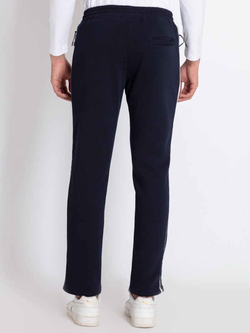 Mens Solid Regular Fit Track Pants